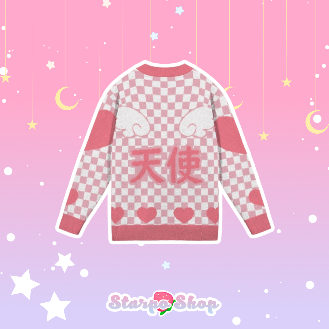 Pink Tenshi Cardigan - ピンク天使