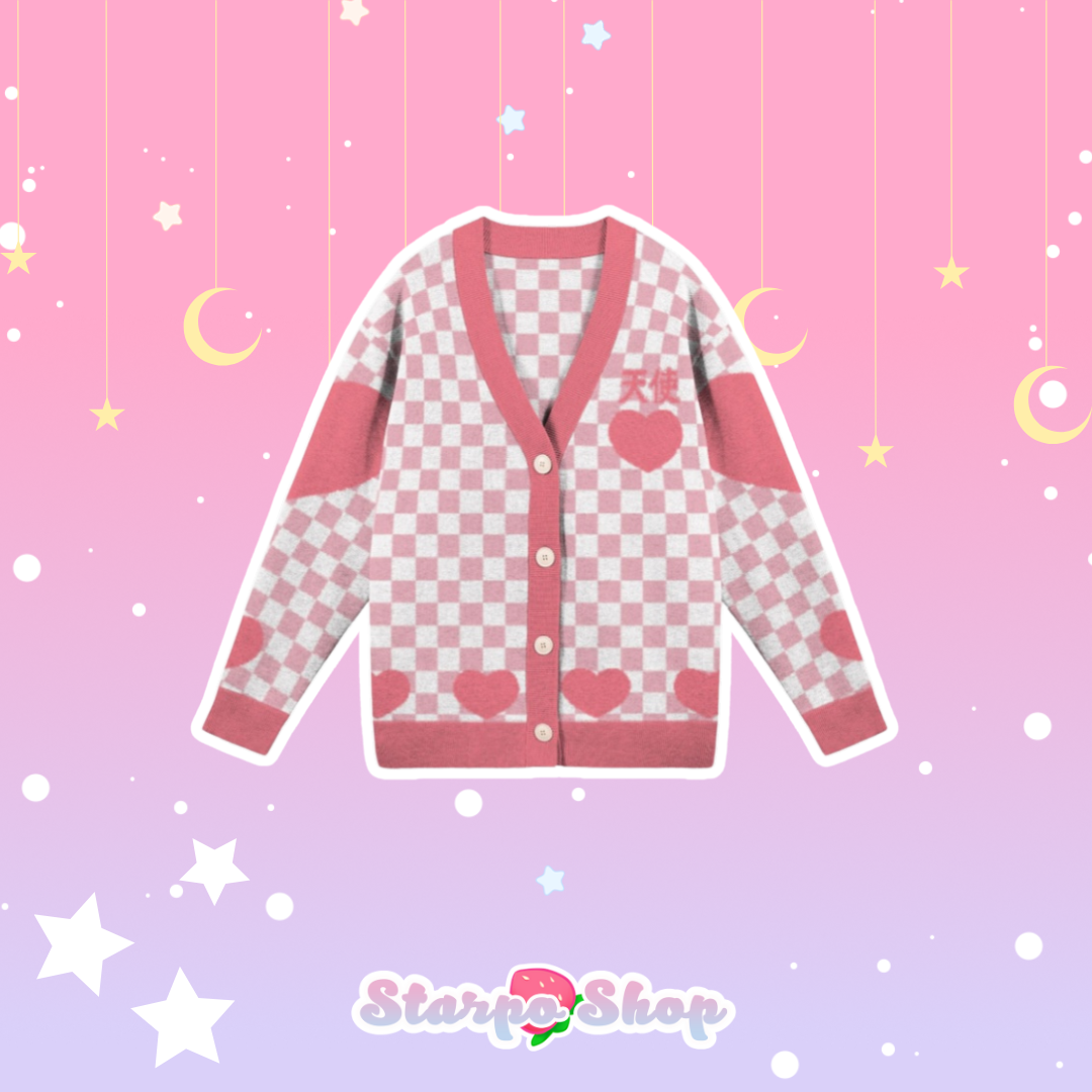 Pink Tenshi Cardigan - ピンク天使